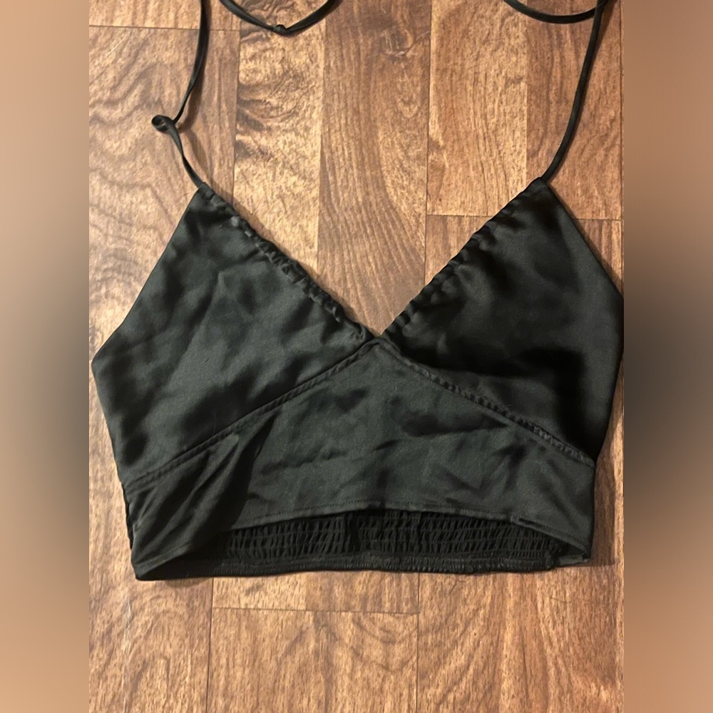 Silky top cropped